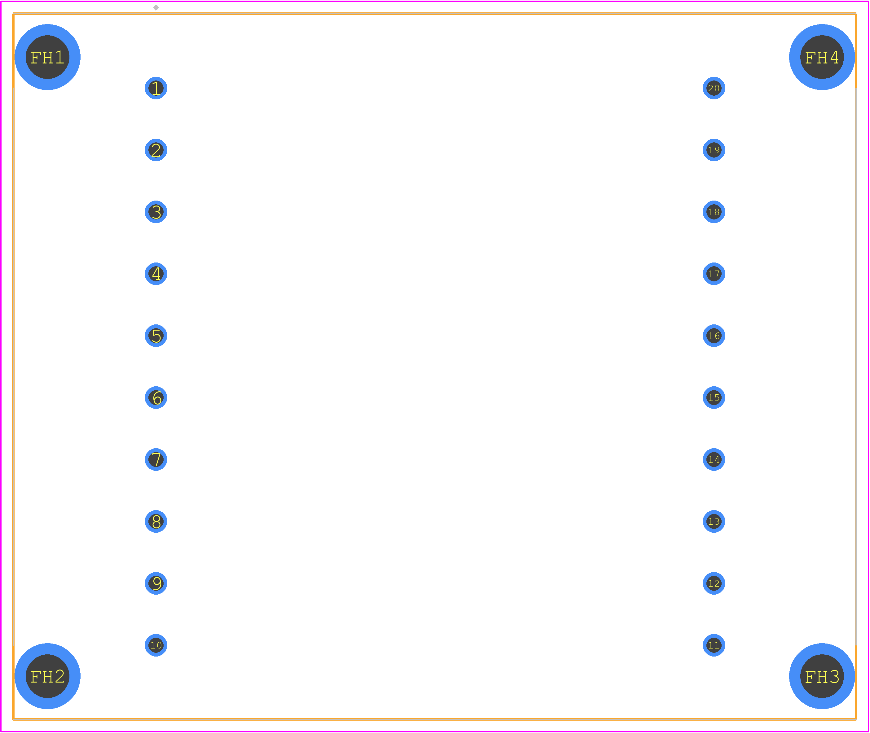 1213854 - RS Pro PCB footprint - Other - Other - 1213854-1