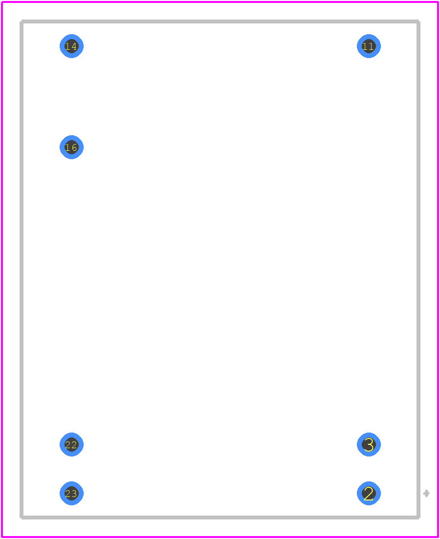 JCA0324S05 - XP POWER PCB footprint - Other - Other - JCA0324S05-2