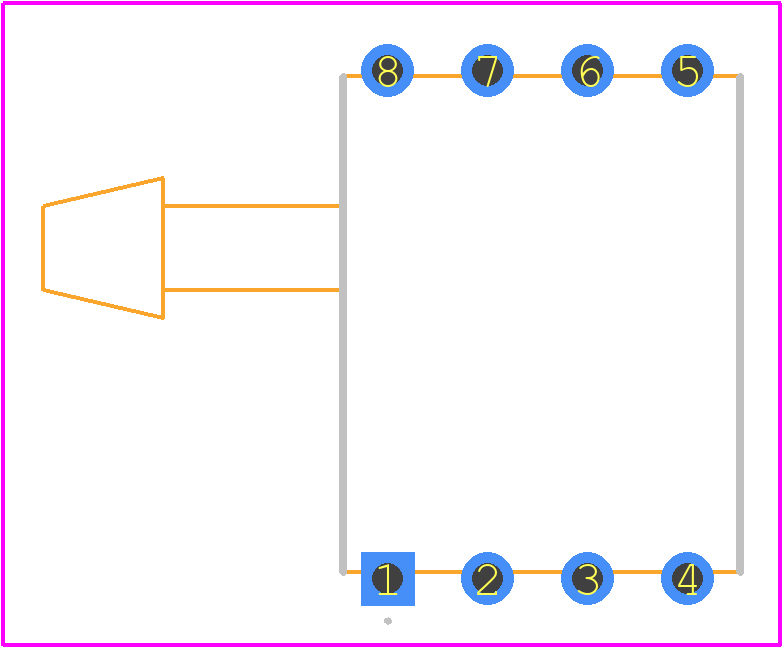 4525DO-SS5AI100GP - TE Connectivity PCB footprint - Other - Other - 4525DO-SS5AI100GP-2
