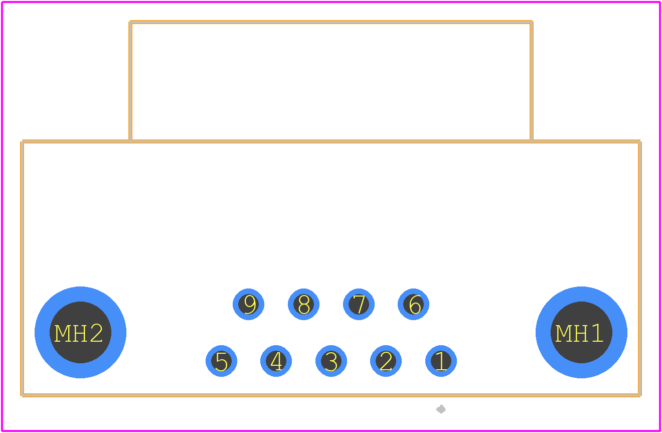 5747250-4 - TE Connectivity PCB footprint - Other - Other - 5747250-4-1