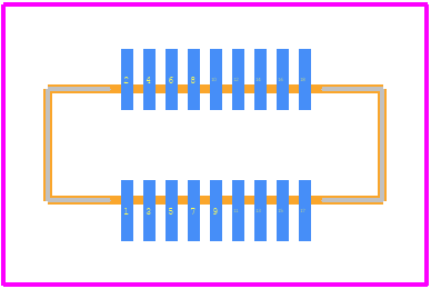 CT0519P-05-2x09P - Degson PCB footprint - Other - Other - CT0519P-05-2x09P-3