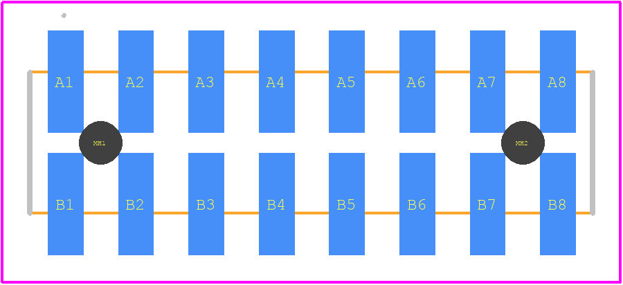 0015910160 - Molex PCB footprint - Other - Other - 0015910160-9