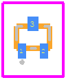 NSVBC846BM3T5G - onsemi PCB footprint - Other - Other - SOT−723 CASE 631AA−01 ISSUE D_1