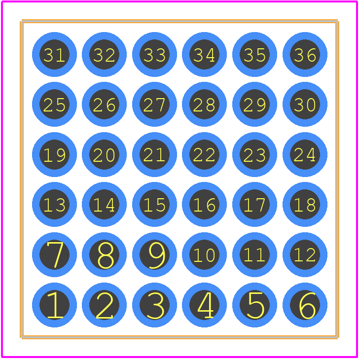 7461100 - Würth Elektronik PCB footprint - Other - Other - 7461100-2