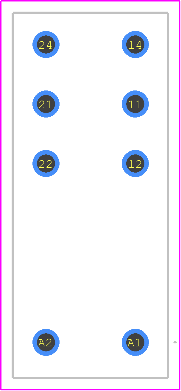 95.15.2 - FINDER PCB footprint - Other - Other - 95.15.2-3