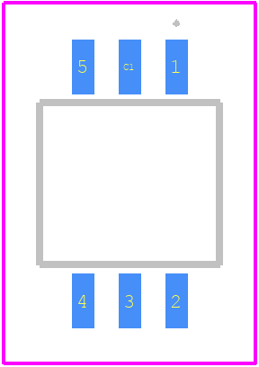 CS-4-14NTB - Nidec Copal PCB footprint - Other - Other - CS-4-14NTB-3