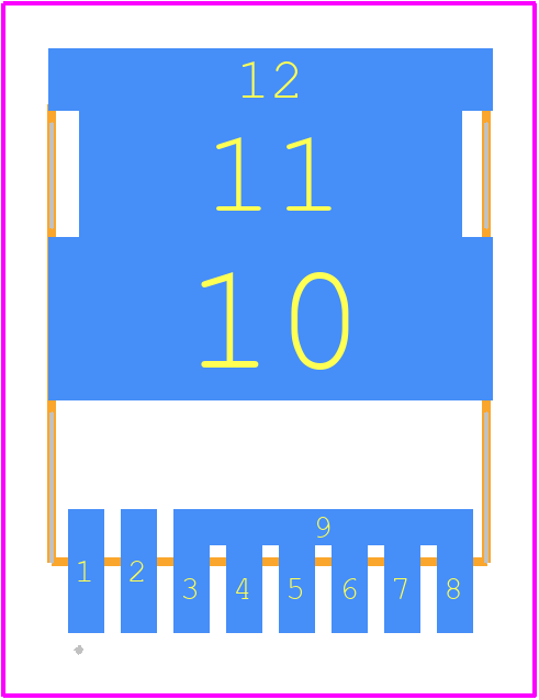 IPT60R150G7XTMA1 - Infineon PCB footprint - Other - Other - PG-HSOF-8 -2