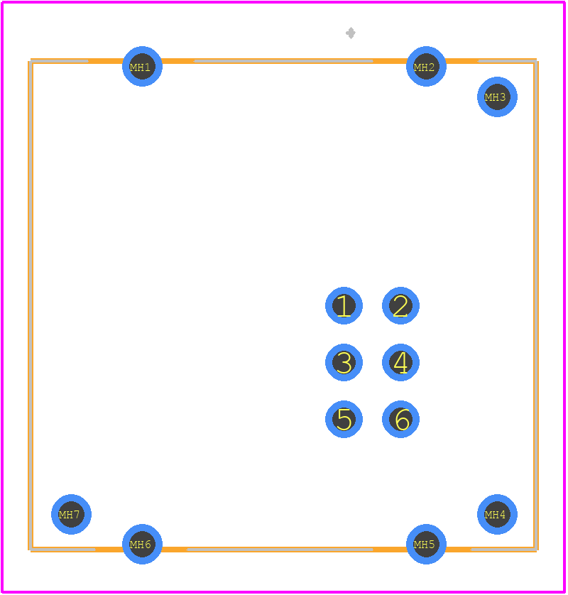 IS01EBFRGB - NKK Switches PCB footprint - Other - Other - IS01EBFRGB-4