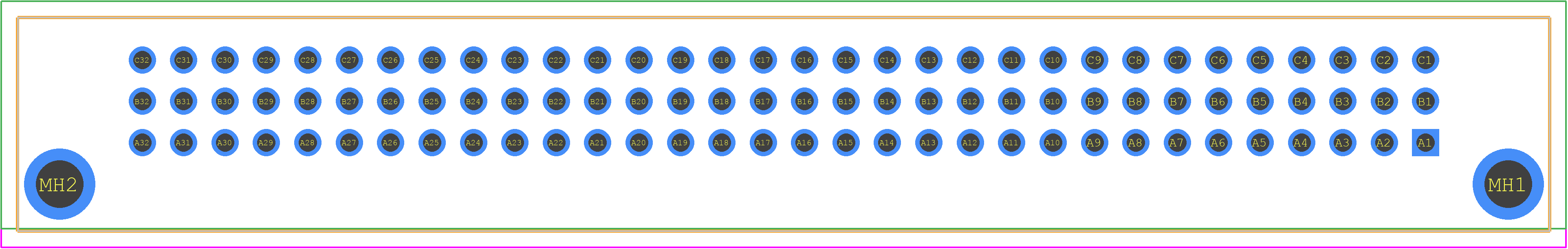09036966921 - HARTING PCB footprint - Other - Other - 09036966921-1