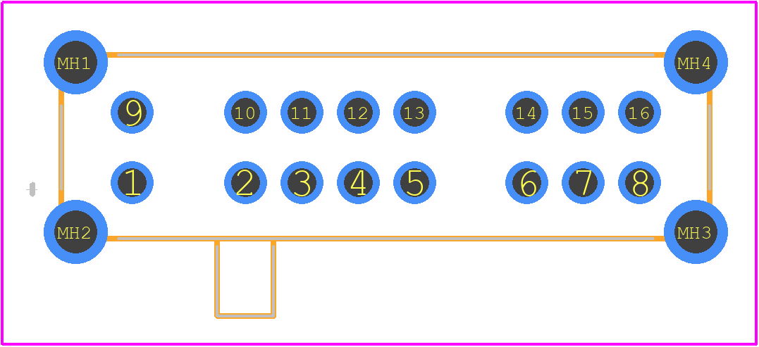 EG4319 - E-Switch PCB footprint - Other - Other - EG4319-2