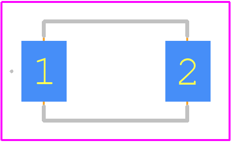 ASMD050F-2 - LITTELFUSE PCB footprint - Other - Other - ASMD050F-2-2