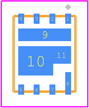 BSG0811NDATMA1 - Infineon PCB footprint - Other - Other - BSG0811NDATMA1-2