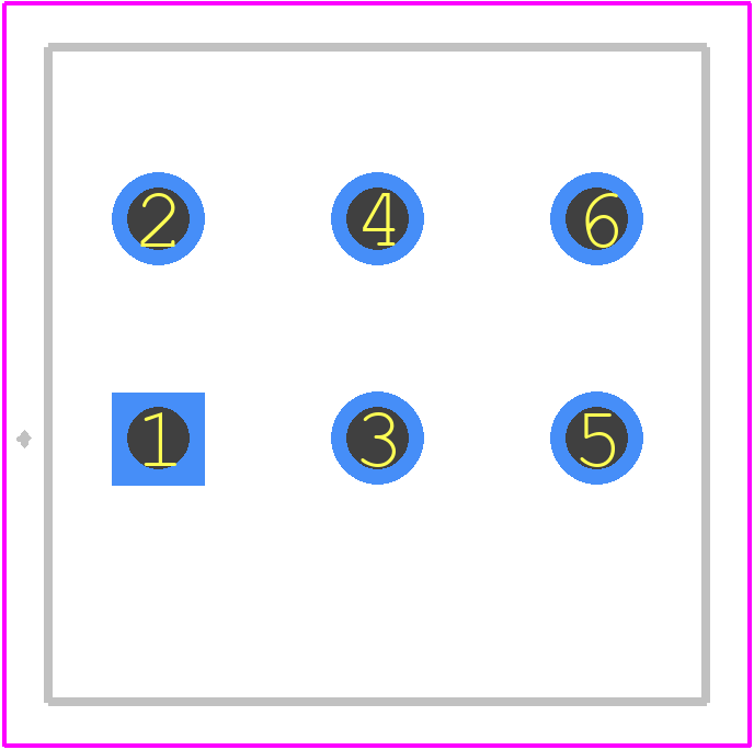 14030316101000 - HARTING PCB footprint - Other - Other - 14030316101000-1