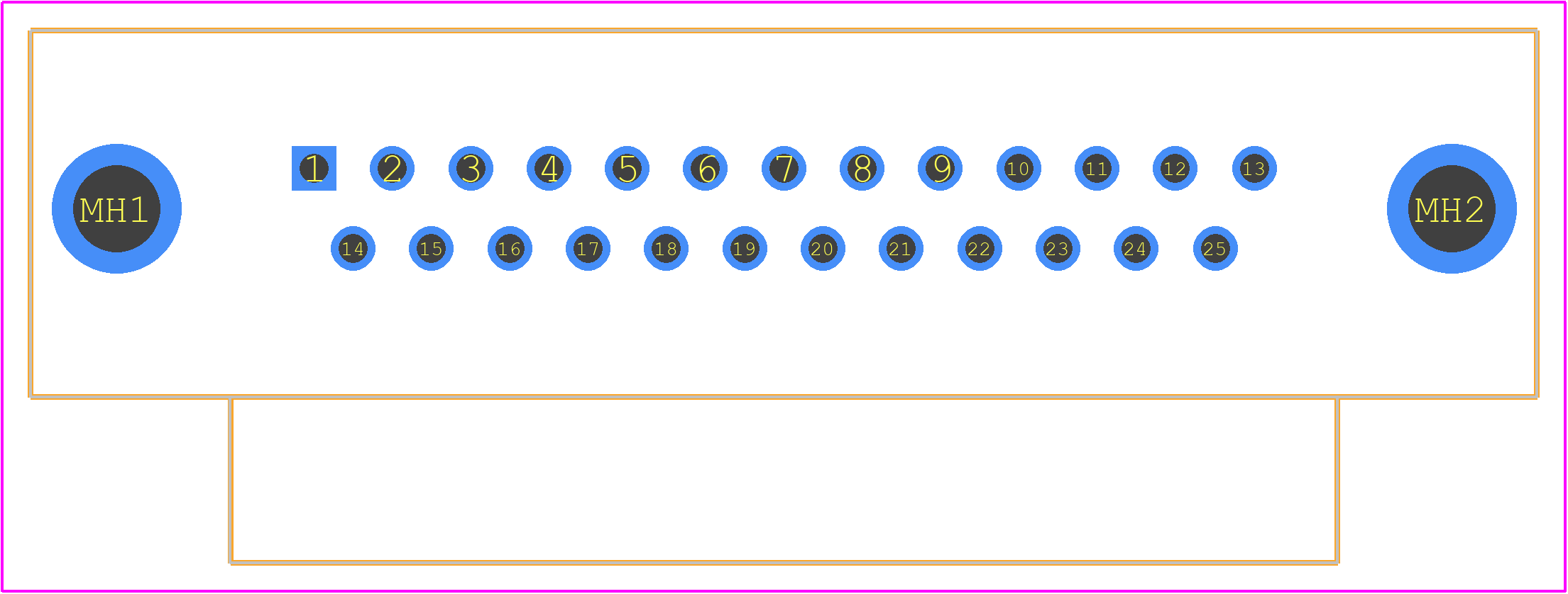 5747238-2 - TE Connectivity PCB footprint - Other - Other - 5747238-2-1