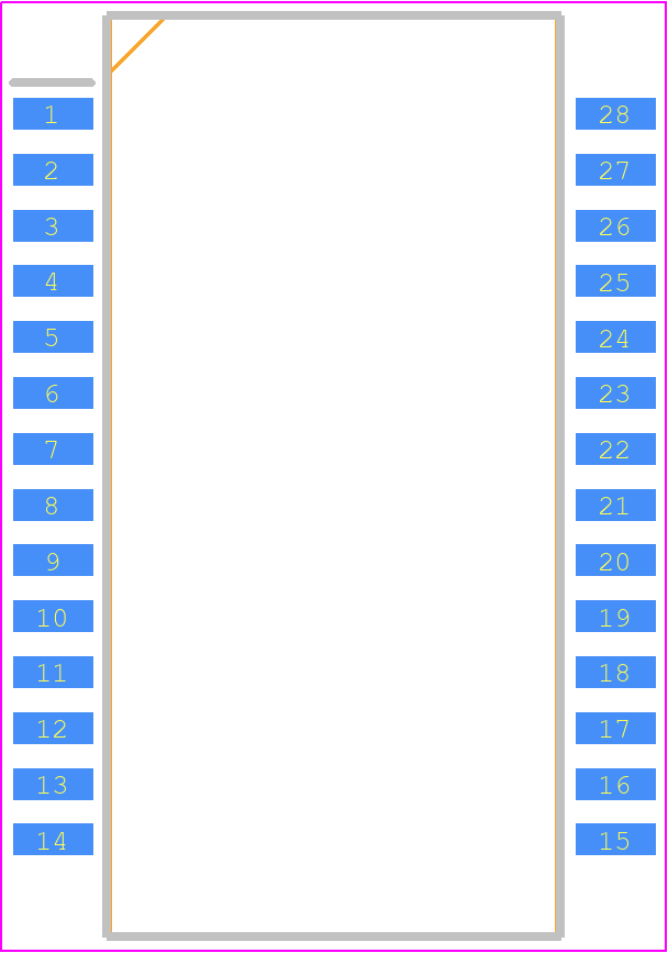 AT89C5115-TISUM - Microchip PCB footprint - Small Outline Packages - Small Outline Packages - AT89C5115-TISUM-1