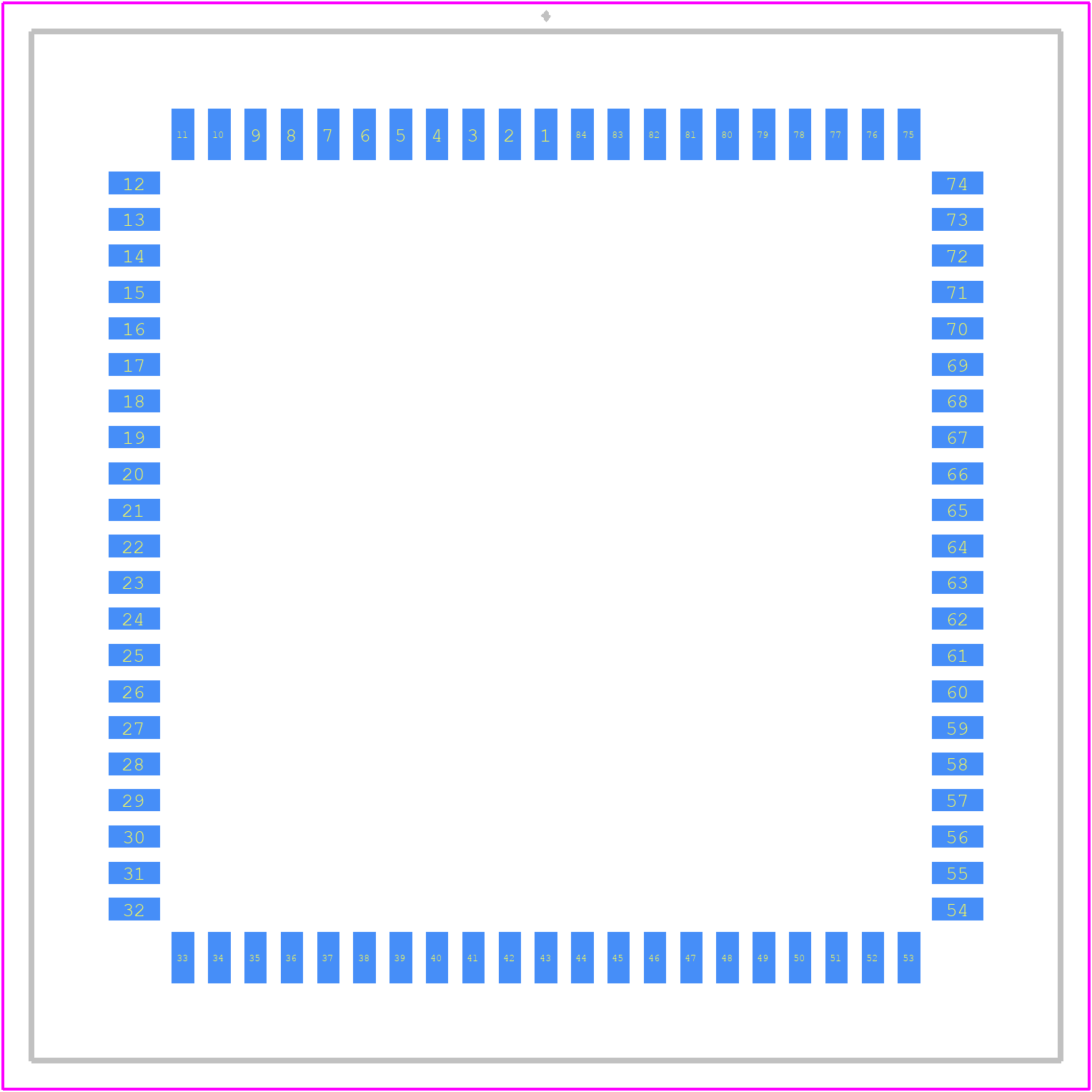 MC-84PLCC-SMT - Multicomp Pro PCB footprint - Other - Other - MC-84PLCC-SMT-3