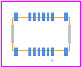 DF40B-12DS-0.4V(58) - Hirose PCB footprint - Other - Other - DF40B-12DS-0.4V(58)-2