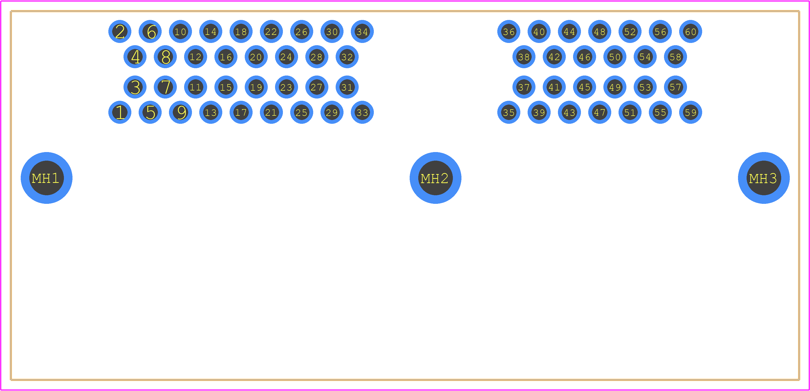3-6437285-2 - TE Connectivity PCB footprint - Other - Other - 3-6437285-2-1