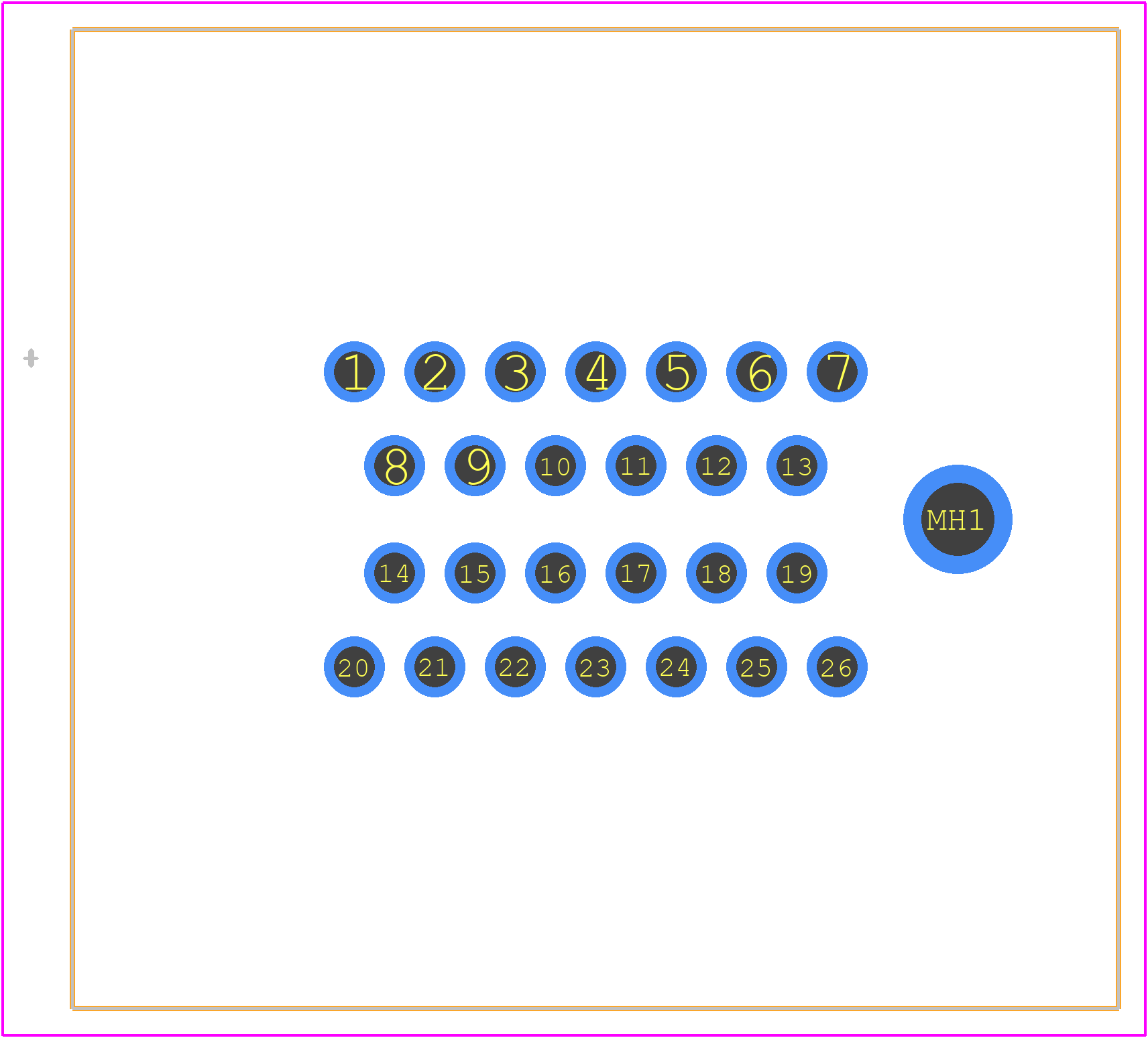 6473418-2 - TE Connectivity PCB footprint - Other - Other - 6473418-2-2