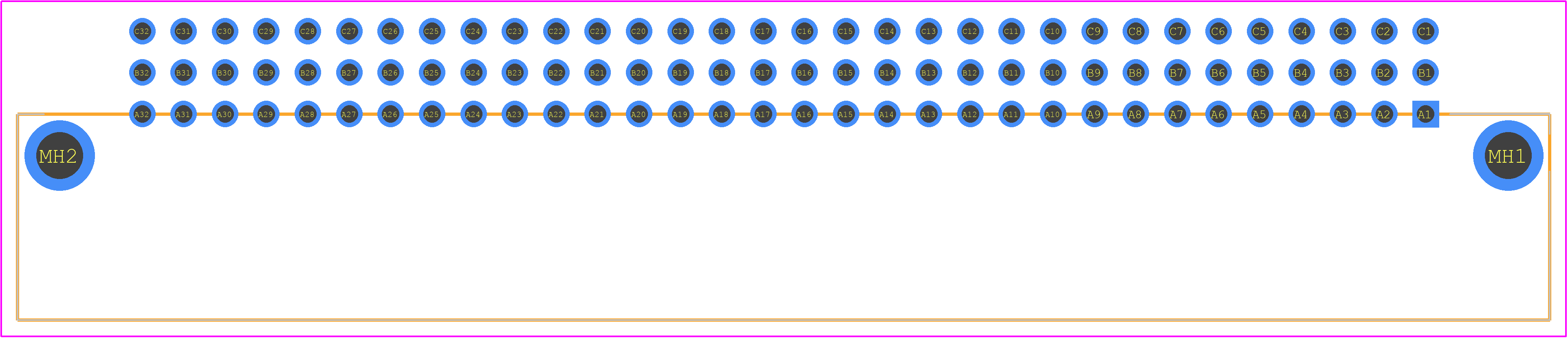 5536437-4 - TE Connectivity PCB footprint - Other - Other - 5536437-4-2