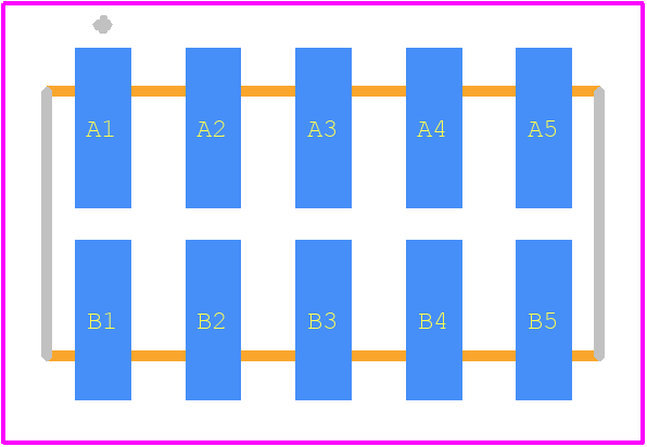 0015912100 - Molex PCB footprint - Other - Other - 15-91-2100