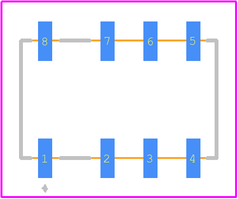 1462037-1 - TE Connectivity PCB footprint - Other - Other - 1462037-1-1