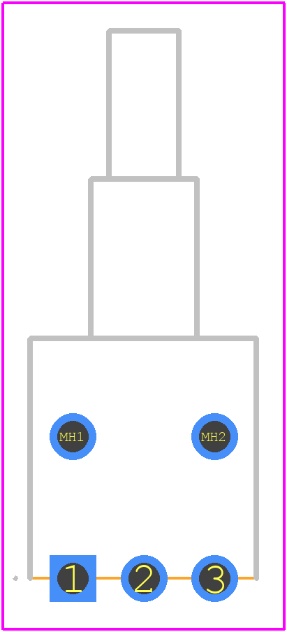 TL36W005000 - Apem PCB footprint - Other - Other - TL36W005000-5