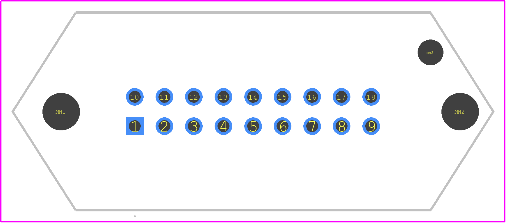 1-1355154-1 - TE Connectivity PCB footprint - Other - Other - 1-1355154-1-4
