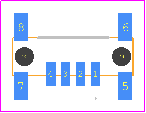 284697 - TE Connectivity PCB footprint - Other - Other - 284697-5