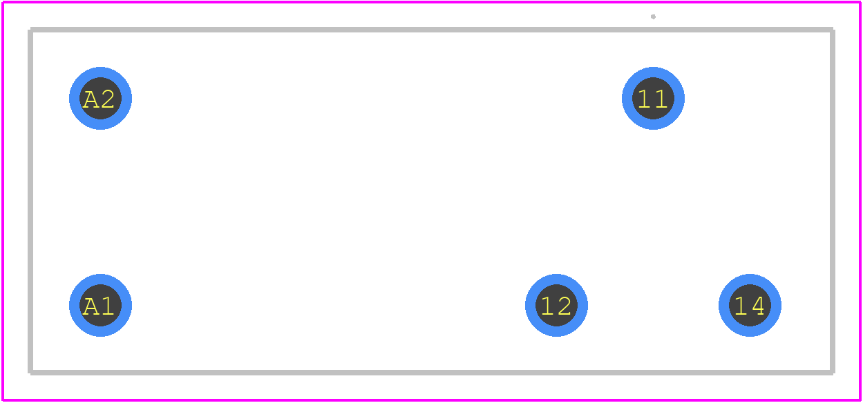 40.31.8.240.0000 - FINDER PCB footprint - Other - Other - 40.31.8.240.0000-1