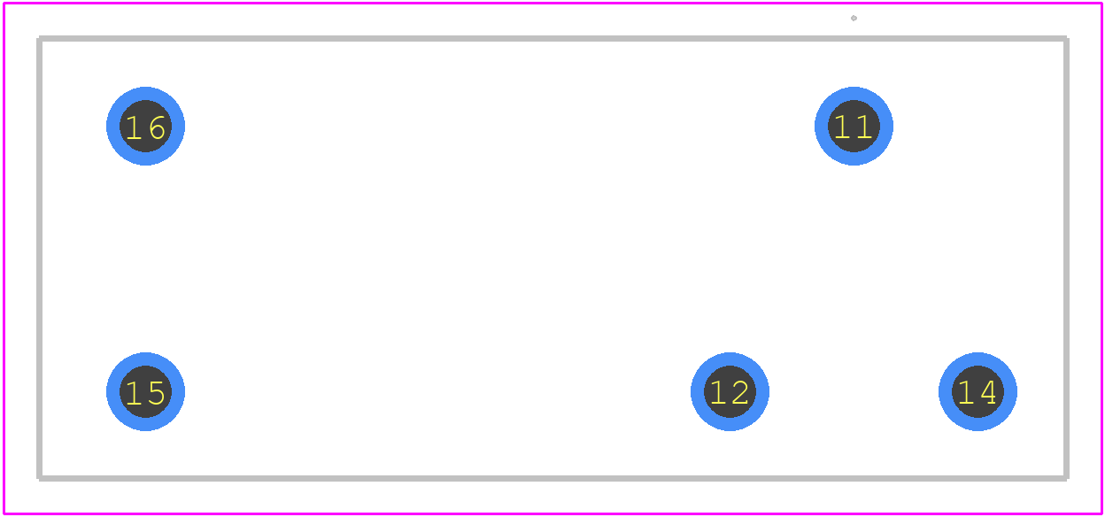 40.31.9.006.0000 - FINDER PCB footprint - Other - Other - 40.31.9.006.0000-2