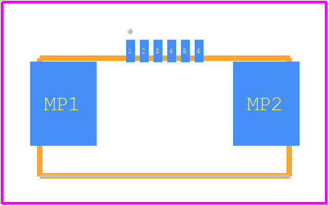 0527460671 - Molex PCB footprint - Other - Other - 0527460671-4