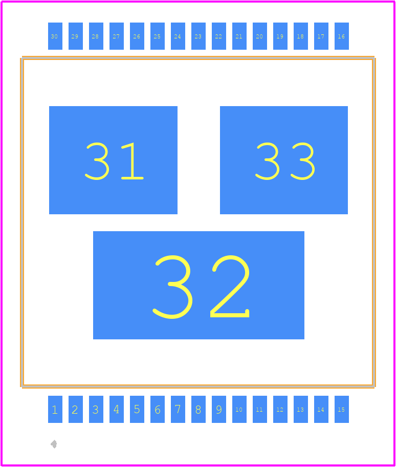 VNH2SP30 - STMicroelectronics PCB footprint - Other - Other - VNH2SP30-2