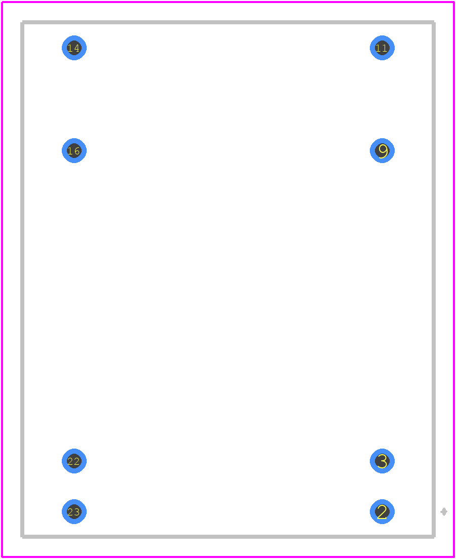 JCA0324D02 - XP POWER PCB footprint - Other - Other - JCA0324D02-1