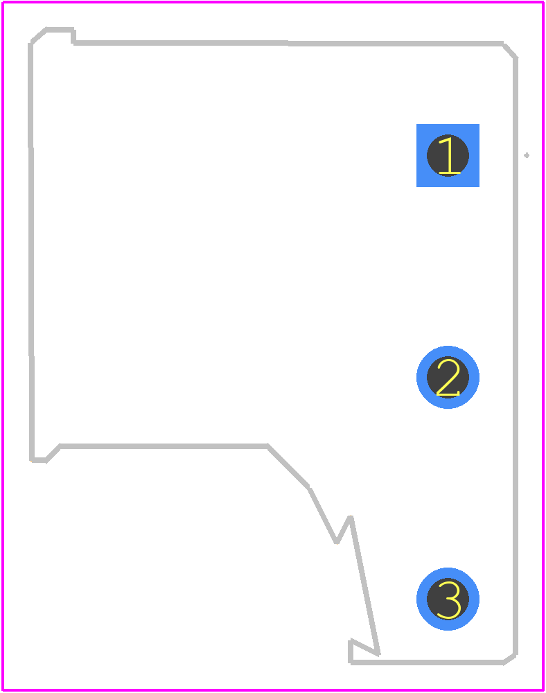 2199663 - Phoenix Contact PCB footprint - Other - Other - 2199663-3