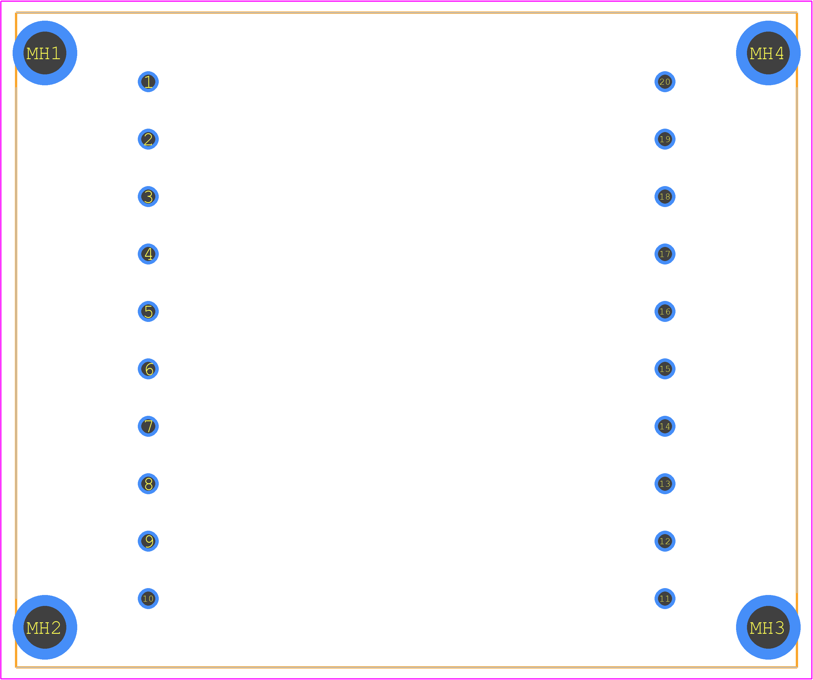 1213858 - RS Pro PCB footprint - Other - Other - 1213858-3