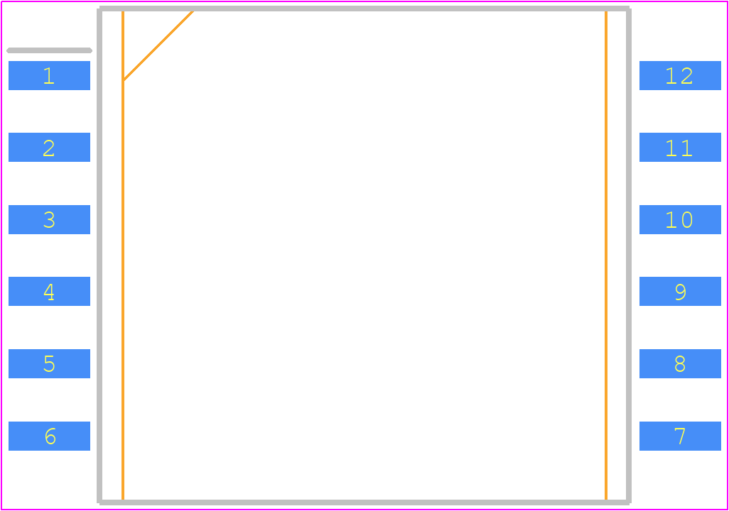 DA2033-ALD - COILCRAFT PCB footprint - Small Outline Packages - Small Outline Packages - DA2033-AL