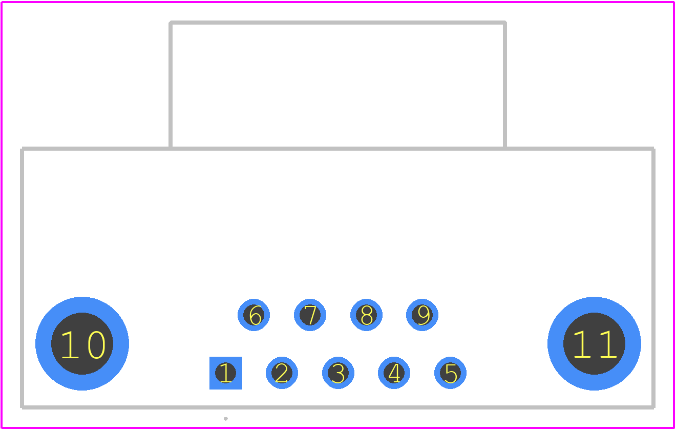 5745781-2 - TE Connectivity PCB footprint - Other - Other - 5745781-2-2