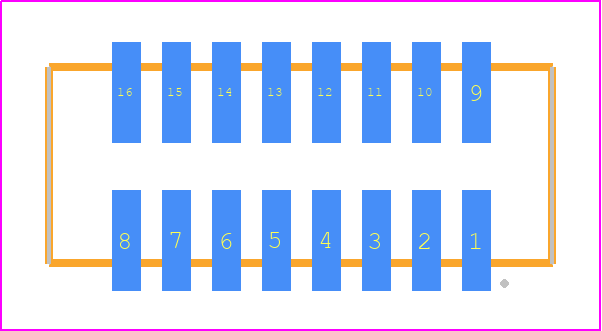 G125-FS11605L0P - Harwin PCB footprint - Other - Other - G125-FS11605L0P