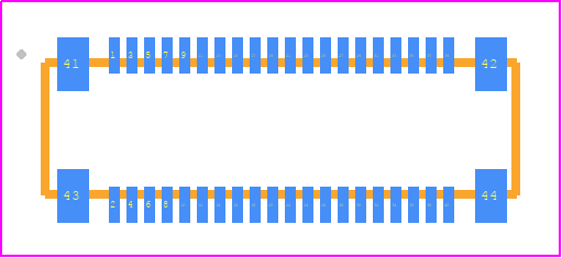 AXT340224 - Panasonic PCB footprint - Other - Other - AXT340224