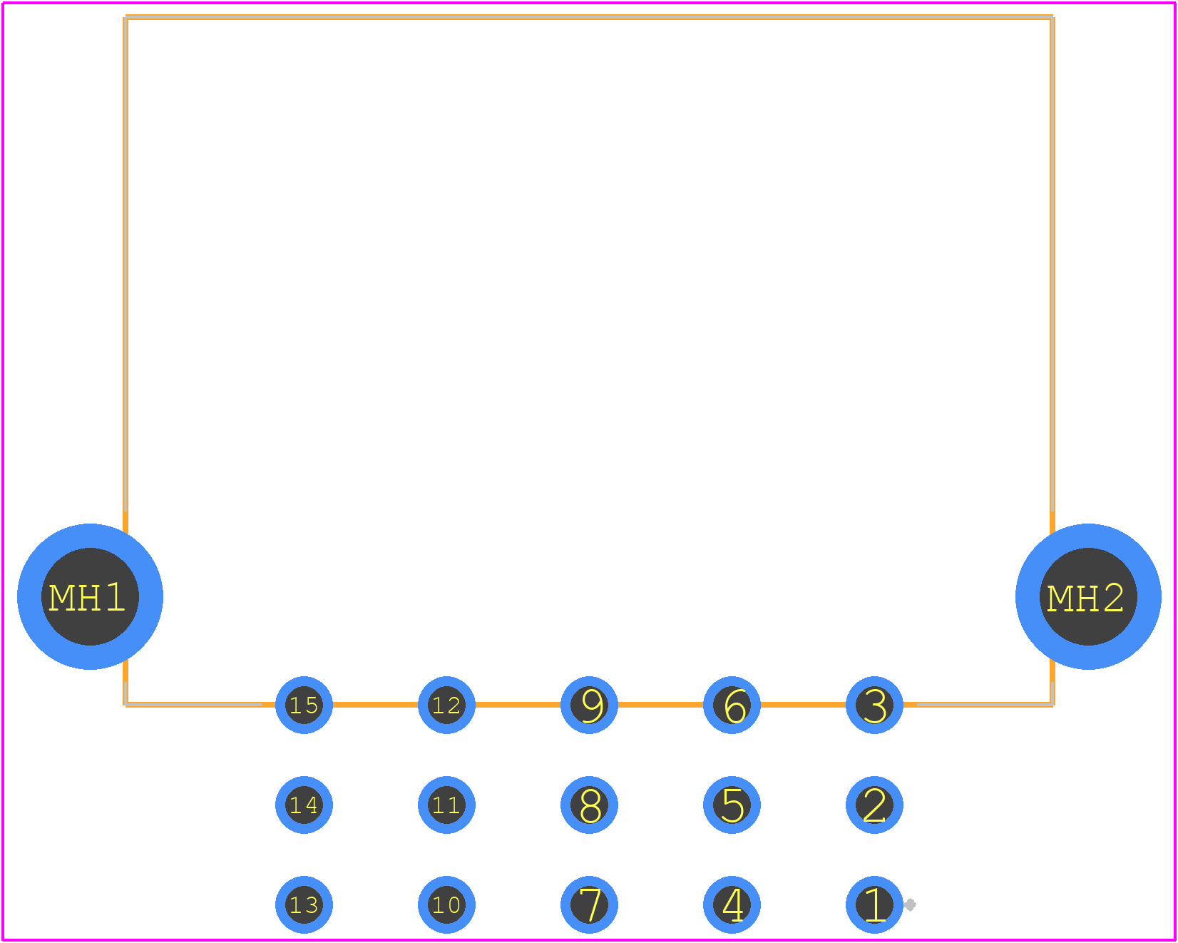 9-966140-2 - TE Connectivity PCB footprint - Other - Other - 9-966140-2-2