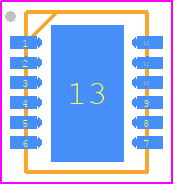 ER3105DI - Intel PCB footprint - Small Outline No-lead - Small Outline No-lead - QFN-12_3x4mm