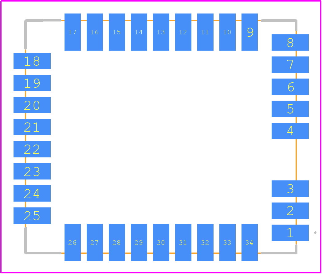 STM 300 - ENOCEAN PCB footprint - Other - Other - STM 300-4