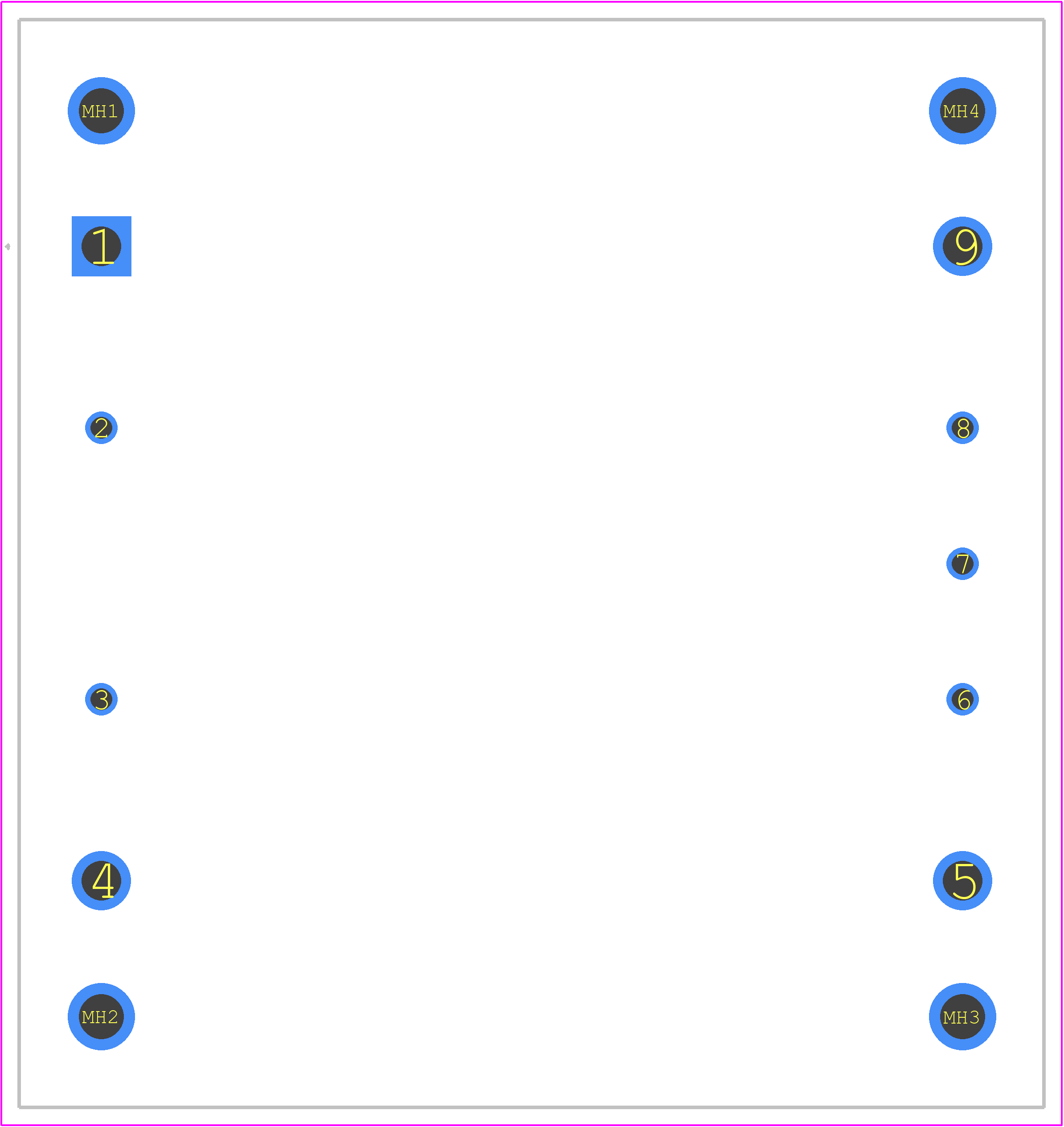 CHB350-48S24 - Cincon PCB footprint - Other - Other - CHB350-48S24-1