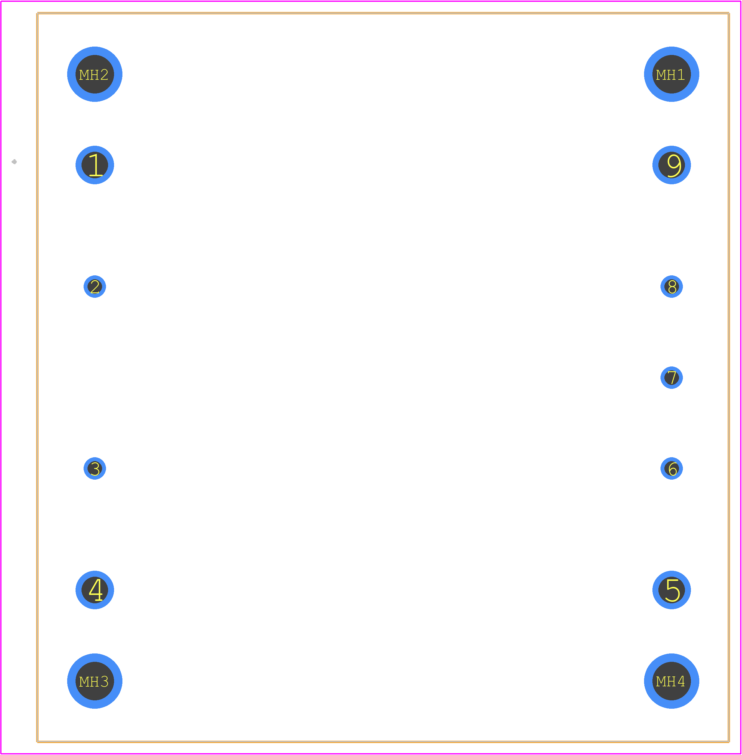 CHB350-48S28 - Cincon PCB footprint - Other - Other - CHB350-48S28