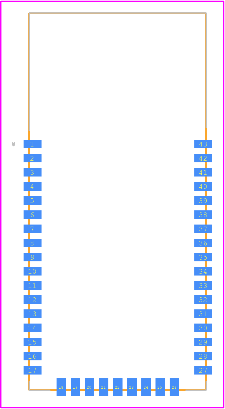 BM64SPKS1MC2-0001AA - Microchip PCB footprint - Other - Other - BM64SPKS1MC2-0001AA-1