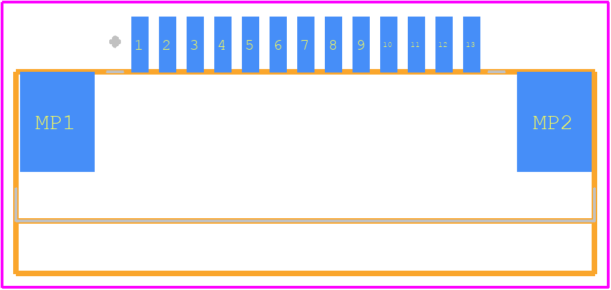 1-84953-3 - TE Connectivity PCB footprint - Other - Other - 1-84953-3-3