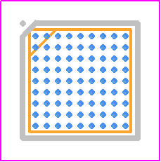 TPS659122YFFR - Texas Instruments PCB footprint - BGA - BGA - YFF(R-XBGA-N81)_2021_1