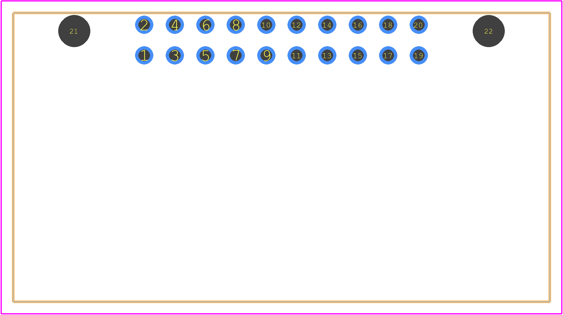 5499913-4 - TE Connectivity PCB footprint - Other - Other - 5499913-4