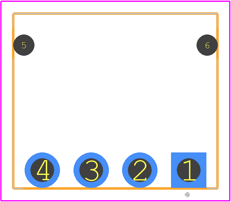 DF63-4P-3.96DS footprint, schematic symbol and 3D model by Hirose
